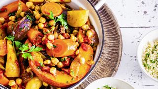 Recette de tajine de légumes. Recette de tajine de légumes.
