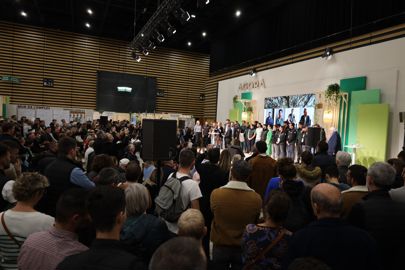 Une assemblée nombreuse assistait à la remise de cérémonie des prix en 2023. (©Matériel et Paysage) Une assemblée nombreuse assistait à la remise de cérémonie des prix en 2023. (©Matériel et Paysage)