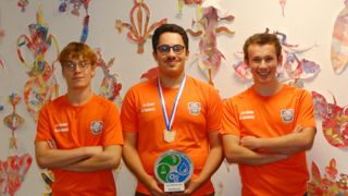 De gauche à droite: Mathias, Nelson et Nathan.