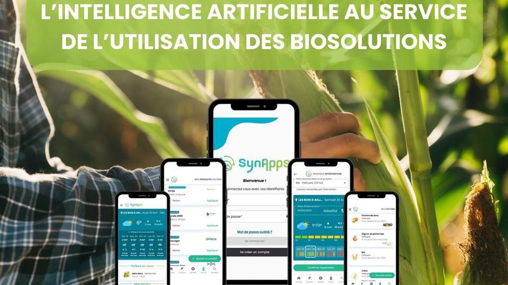 SynApps (Sival d’argent), développé par SynDev, est emblématique de l’association de biosolutions avec l’IA. Cet outil pionnier d’aide à la décision explore l’ensemble des solutions disponibles sur le marché grâce à une base de données unique. Un algorithme innovant analyse plus de 70 critères agronomiques afin d’assurer un accompagnement personnalisé et quotidien. SynApps (Sival d’argent), développé par SynDev, est emblématique de l’association de biosolutions avec l’IA. Cet outil pionnier d’aide à la décision explore l’ensemble des solutions disponibles sur le marché grâce à une base de données unique. Un algorithme innovant analyse plus de 70 critères agronomiques afin d’assurer un accompagnement personnalisé et quotidien.