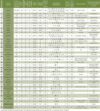 Notre classement 2024 des coopératives et des négoces