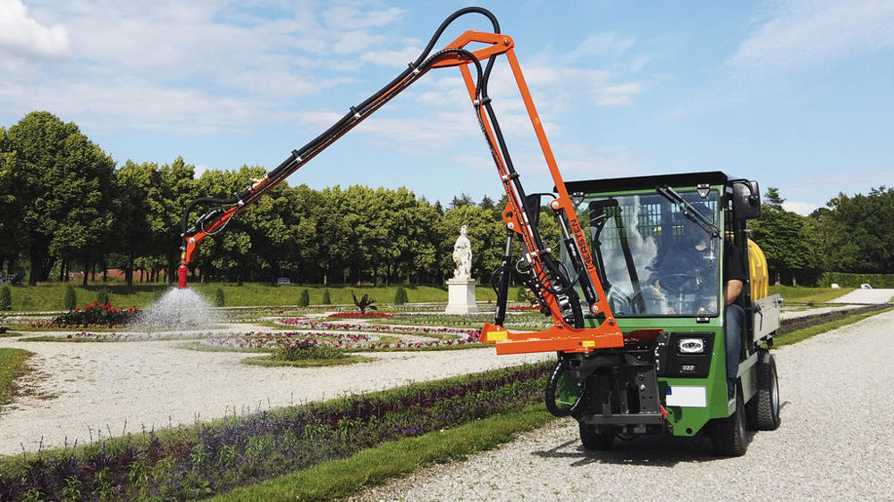 Le FS 3000 s'installe sur des petits porteurs.