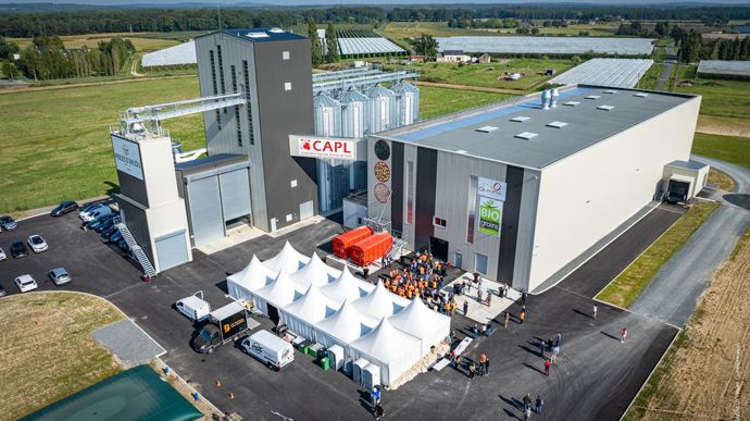 La CAPL a inauguré, le 19 septembre, à Longué-Jumelles (Maine-et-Loire), son outil Perles d'Anjou, dédié aux graines sans gluten.