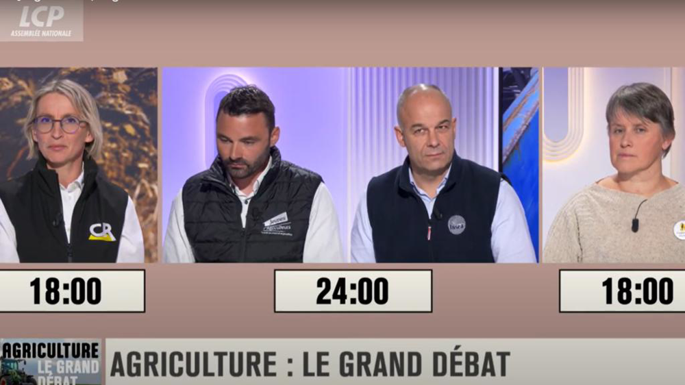 Véronique Le Floc'h Coordination rurale Pierrick Horel JA Arnaud Rousseau FNSEA Laurence Marandola Confédération paysanne