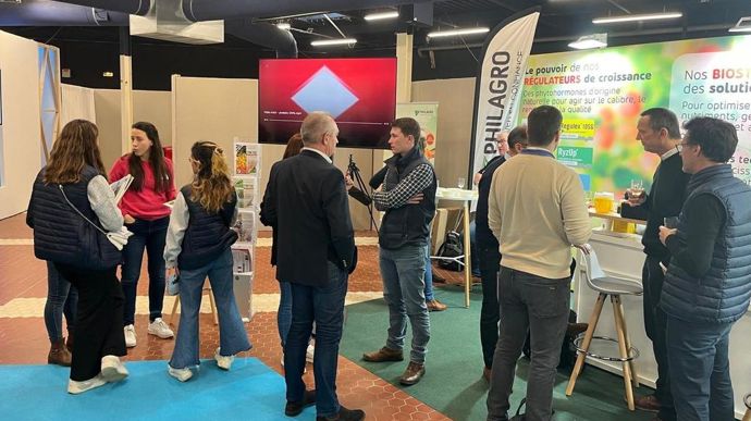 Philagro France tenait un stand pour l'édition 2025 du Sival, à Angers (Maine-et-Loire). L'occasion d'échanger sur les nouveautés à venir.