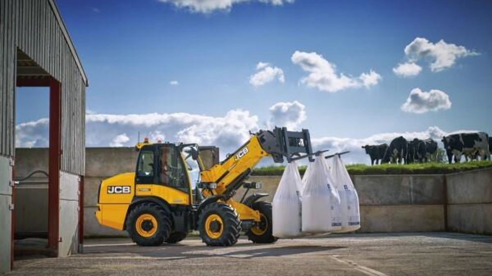 La TM280S abrite la transmission hydromécanique DualTechVT 40 km/h de JCB.