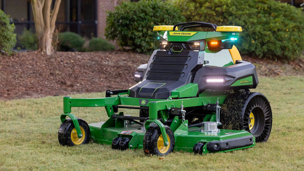 La machine à braquage zéro de type conducteur porté débout.