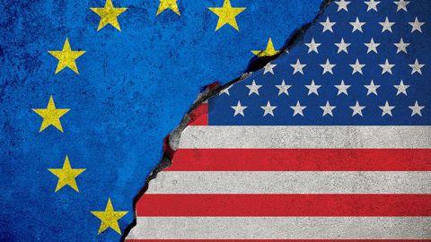 « L’UE applique certains des tarifs les plus bas au monde et ne voit aucune justification à l’augmentation des droits de douane américains sur ses exportations », indique la Commission européenne.