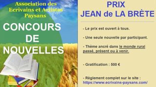 Les écrivains en herbe ont jusqu'au 3 mai 2025 pour participer au concours de l'AEAP et soumettre leur nouvelle. Les écrivains en herbe ont jusqu'au 3 mai 2025 pour participer au concours de l'AEAP et soumettre leur nouvelle.