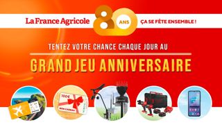 Participez au Grand Jeu Anniversaire pour les 80 ans de La France Agricole Participez au Grand Jeu Anniversaire pour les 80 ans de La France Agricole