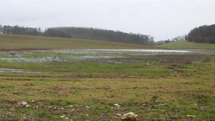 Plaine inondée