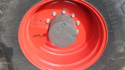 Le système de télégonflage VarioGrip de Fendt est complétement intégré dans la roue du tracteur.