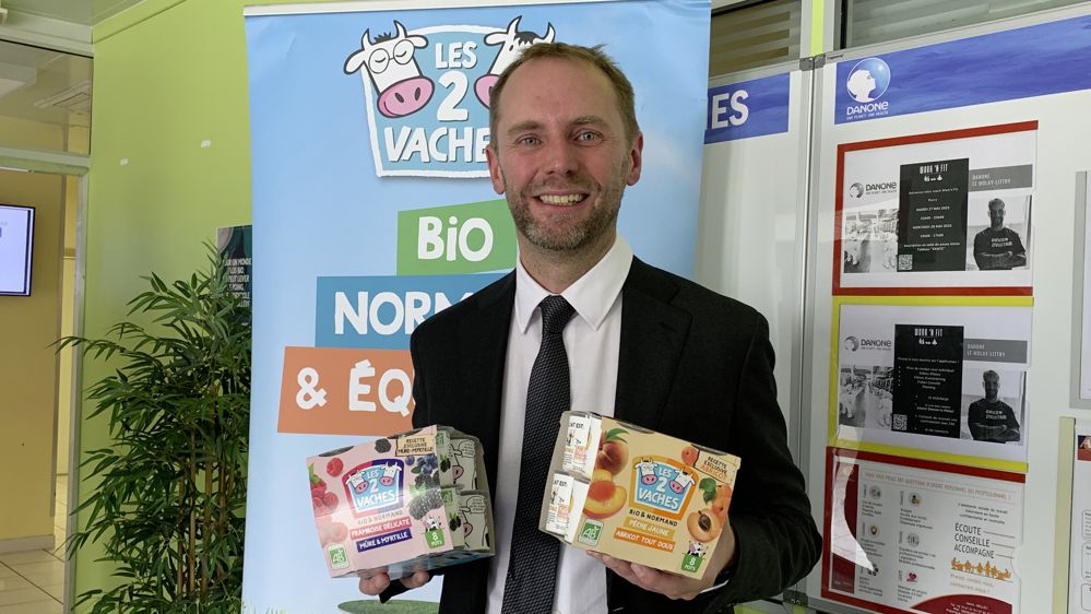 Benjamin Floch de Danone Les 2 Vaches
