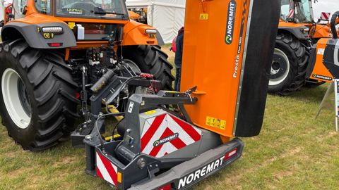 Trois séries composent la gamme Presta de rotobroyeuses latérales fabriquée par Noremat.