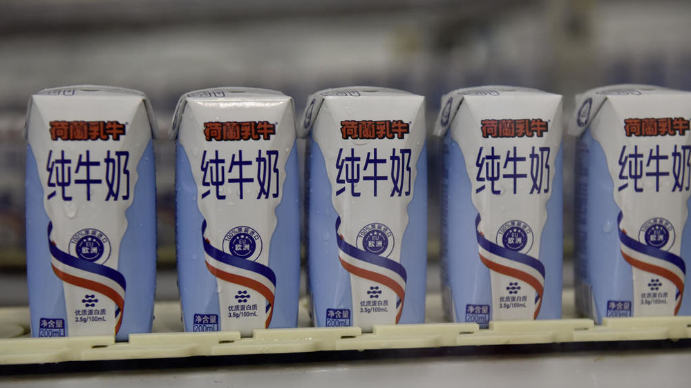 Du lait infantile français est dédié à l’export vers la Chine. Selon le Cniel, en janvier 2025, les exportations françaises de lait ont augmenté de 4 % sur douze mois glissants.