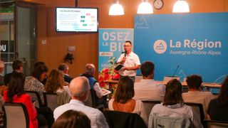 Bertrand Chareyron, directeur de Tech&Bio, a présenté les grandes lignes de la 10e édition du salon. Bertrand Chareyron, directeur de Tech&Bio, a présenté les grandes lignes de la 10e édition du salon.