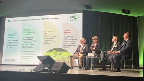 Pour Delphine Guey, présidente sortante de l'Unifa, les filières françaises et européennes sont en mesure de répondre à la demande des agriculteurs du continent.