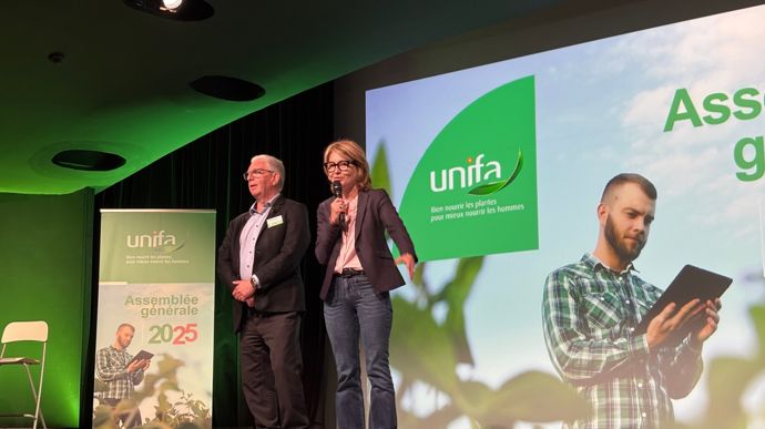 Jacques Fourmanoir a été élu président de l'Unifa à l'occasion de l'assemblée générale du syndicat des fabricant d'engrais, mercredi 18 juin. Il succède à Delphine Guey.