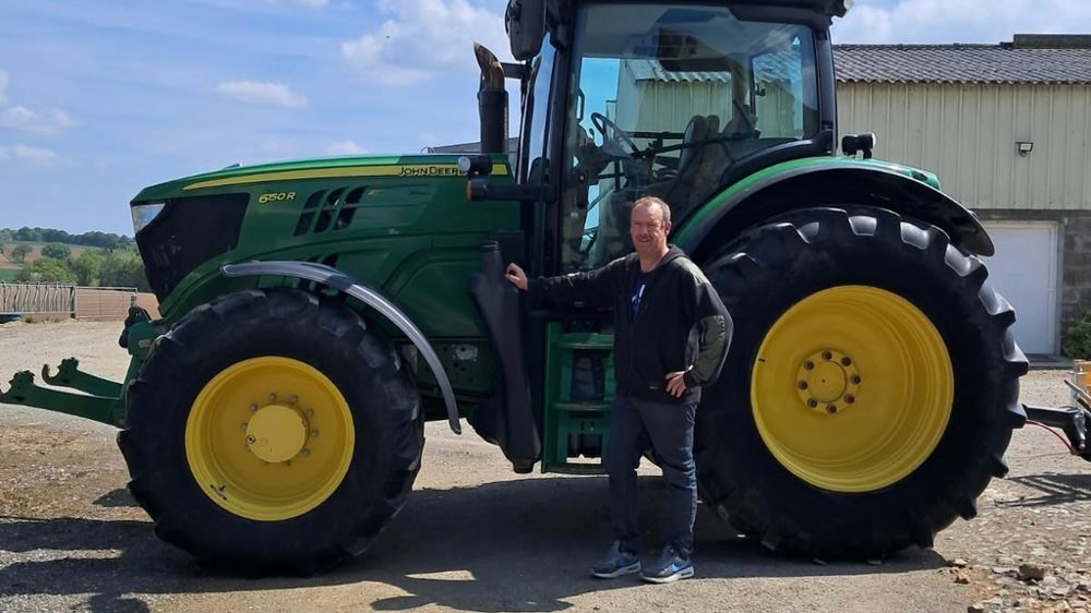 Stéphane Gaudoin agriculteur machinisme