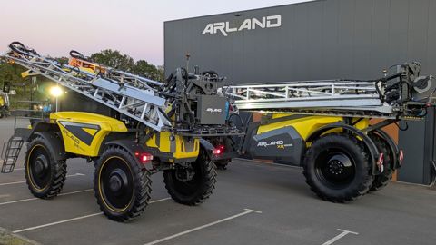 Arland entre dans la cour des grands en lançant simultanément un pulvérisateur traîné haut de gamme et un automoteur. Arland entre dans la cour des grands en lançant simultanément un pulvérisateur traîné haut de gamme et un automoteur.