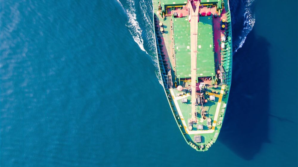 Vraquier navigant sur l'océan