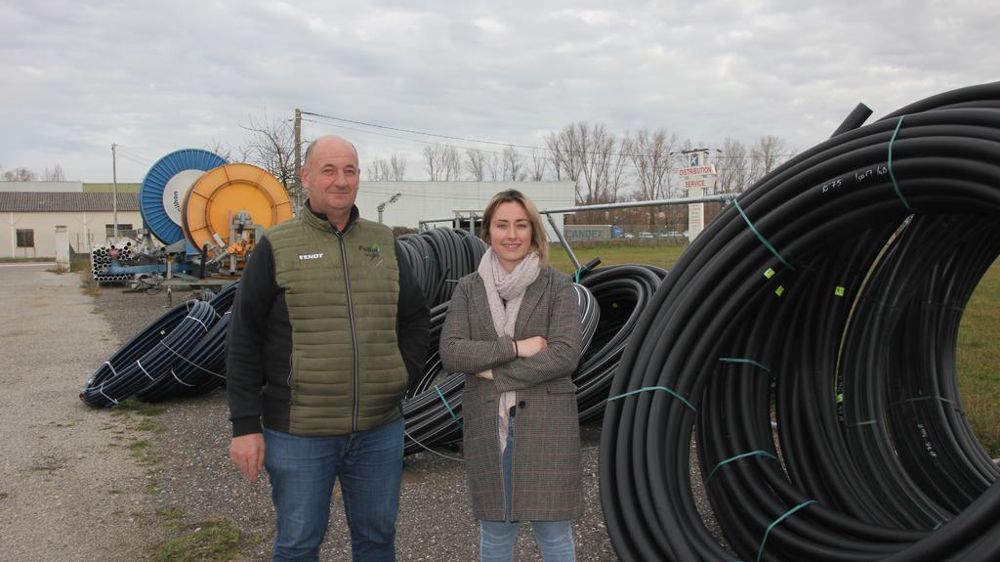 Grandes cultures, maraichage, arboriculture, espaces verts, … Éric Duport et Joanna Trouilloud de chez Peillet opèrent sur un secteur où les applications de l’irrigation sont très diversifiées.