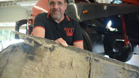 Antoine Dahéron de Kuhn tapis convoyeur de mélangeuse