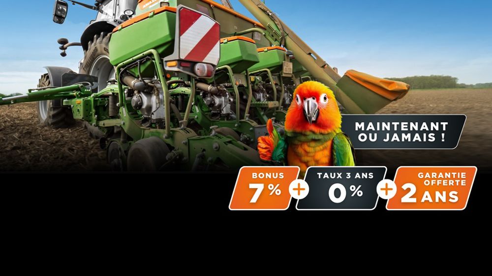 Semoirs monograines Precea : profitez du triple coup de pouce Amazone