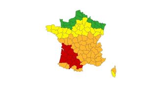 Douze départements du Sud-Ouest sont placés en vigilance rouge canicule par Météo France, le 11 août 2025. Douze départements du Sud-Ouest sont placés en vigilance rouge canicule par Météo France, le 11 août 2025.