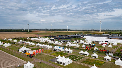Le salon PotatoEurope est prêt pour accueillir ses visiteurs à Lelystad (Pays-Bas).