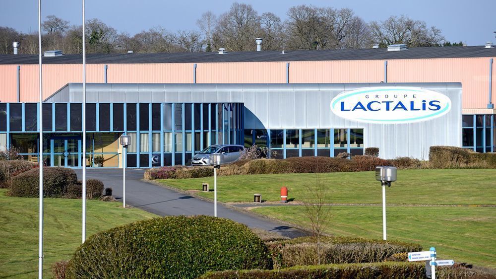 Usine du groupe Lactalis