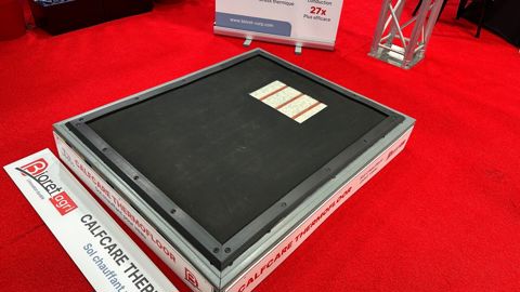 Le plancher chauffant Bioret utilise un circuit fermé d’eau chaude pour limiter le stress thermique des veaux.