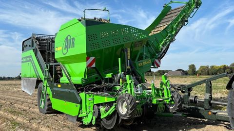 La position du tapis à tétines dans le Varioweb est mesurée et affichée sur l’écran du tracteur.