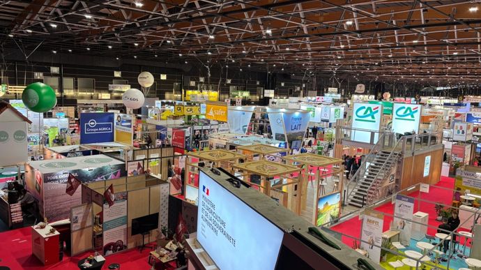 Le Sommet de l'élevage de Cournon a ouvert ses portes le 7 octobre, sans bovins pour cause de dermatose nodulaire contagieuse.