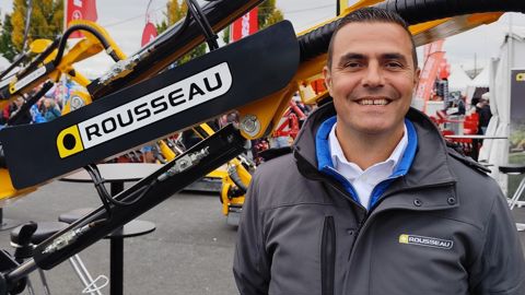 Parmi ses missions, Sébastien Ganza va promouvoir la gamme d'épareuses Rousseau Soltéa. Parmi ses missions, Sébastien Ganza va promouvoir la gamme d'épareuses Rousseau Soltéa.