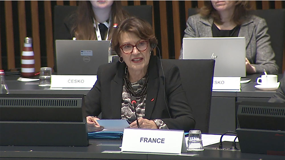 Annie Genevard lors du conseil des ministres européens de l'Agriculture le 27 octobre 2025. Annie Genevard lors du conseil des ministres européens de l'Agriculture le 27 octobre 2025.
