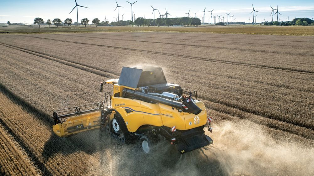 Moissonneuse Batteuse New Holland