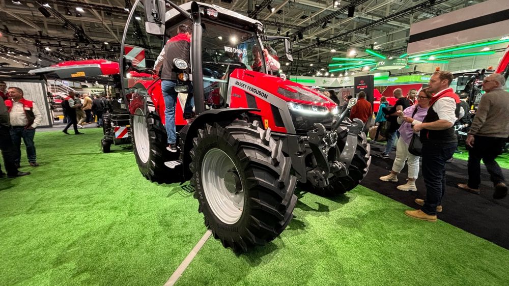 Tracteur 5S de Massey Ferguson à Agritechnica