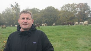 Benoît Drouin éleveur de vaches laitières dans la Sarthe