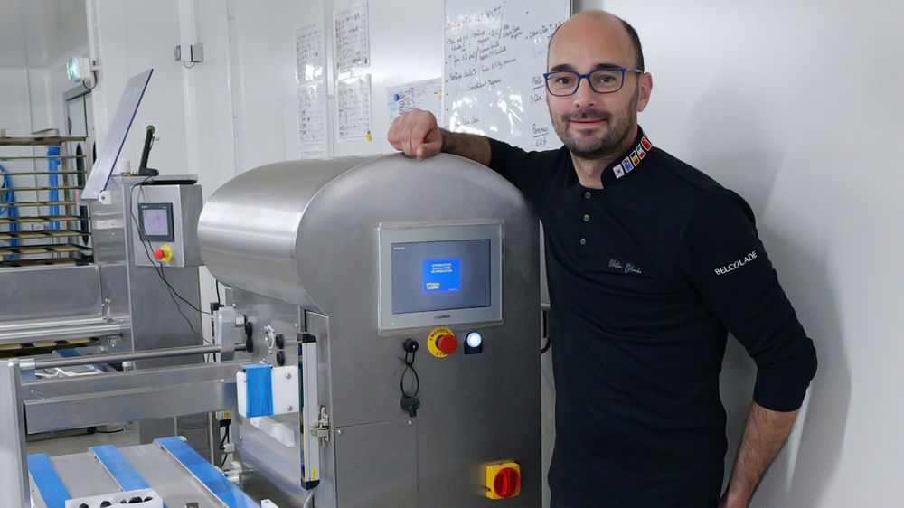 Mathieu Blandin recommande la GM-400 pour améliorer la qualité et la productivité en pâtisserie.