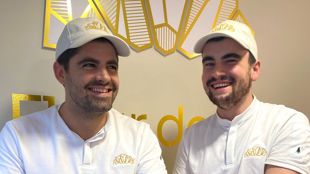 Les deux fondateurs, le chef tourier Baptiste Cortais et le boulanger Mathis Ruelleux.