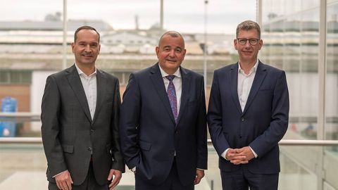 De gauche à droite : Klaus Kuhl, Antony van der Ley et Thomas Lange Stalinski, le trio désormais à la tête de Lemken.