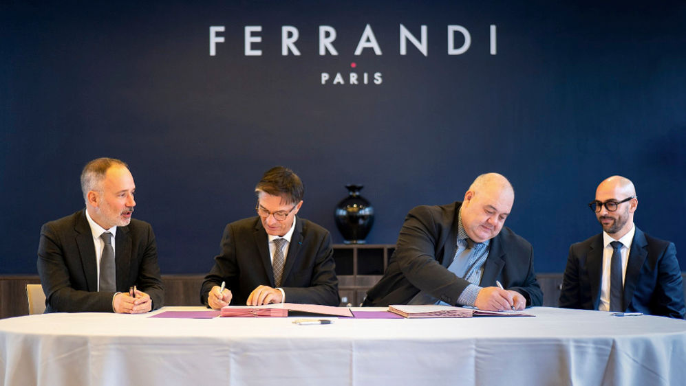 La convention a été signée par François Golla, président du CEFPPA, Sébastien Malgras, directeur général du CEFPPA, Jean-Paul Rigal, président du conseil d’administration de Ferrandi Paris, et Thomas Allanic, directeur général de Ferrandi Paris.