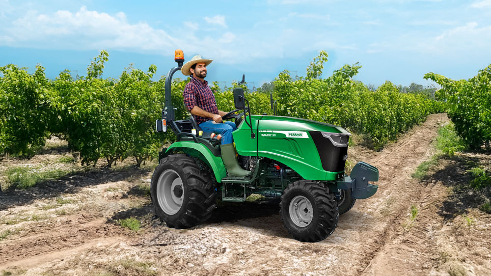 Le tracteur peut convenir aussi à la petite agriculture dans les pays du sud.