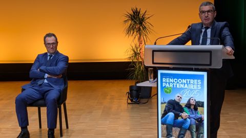 C’était mardi 16 décembre, à Nancy, la dernière AG pour Pierre-Antoine Ferru ( à dr.), directeur général du groupe Cal depuis près de quatre ans, aux côtés du président, Pierre-Yves Simonin.