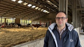 Gauthier Bossut éleveur laitier à la Chapelle-à-Oie en Belgique Wallonie