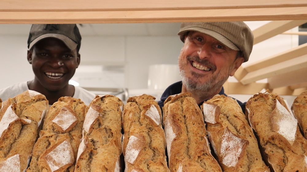 Jean Issartel (à droite) veille à la bonne ambiance dans son équipe.