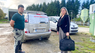 Enzo Gombero fait appel à une assistante administrative pour l’accompagner dans ses démarches.