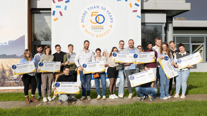 Les dix lauréats de la 9e Bourse 1re installation Lesaffre ont reçu leurs prix - Initiatives