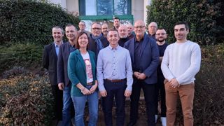 « Être transparent sur les chiffres et répondre à toutes les interrogations des adhérents, est essentiel », souligne le nouveau président de Dijon Céréales, Benoit Collardot, entouré de son conseil d’administration.